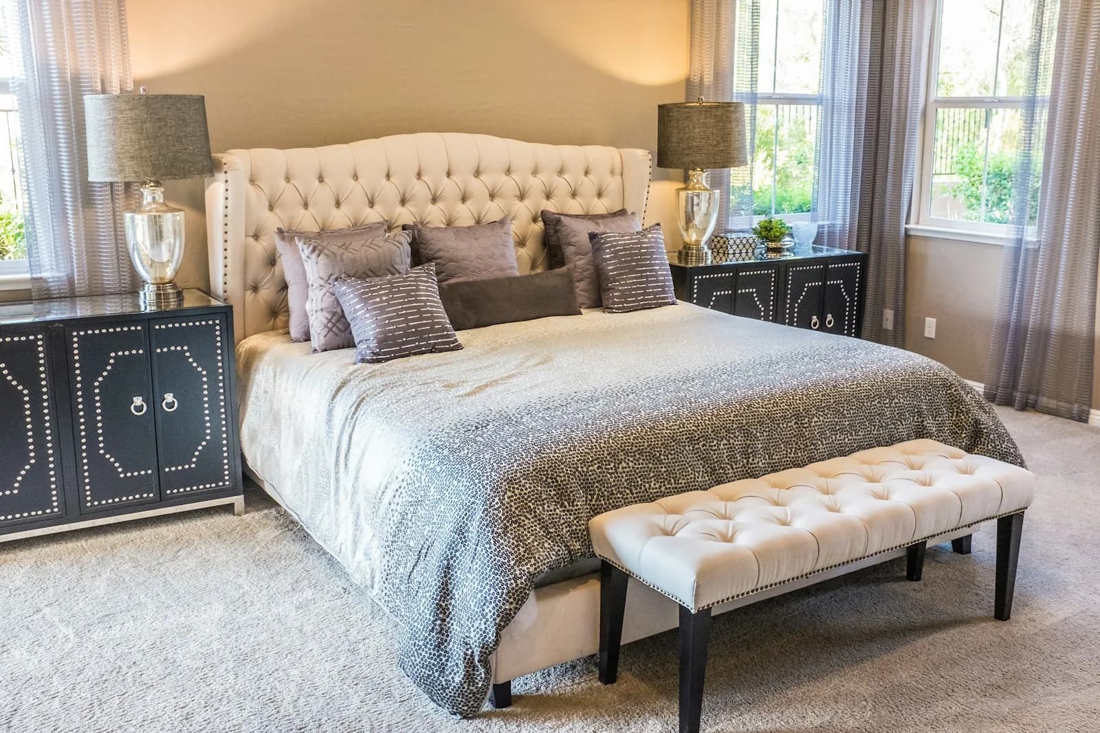 Bedroom interior design in Pune: master bedroom layouts, wardrobes & lighting